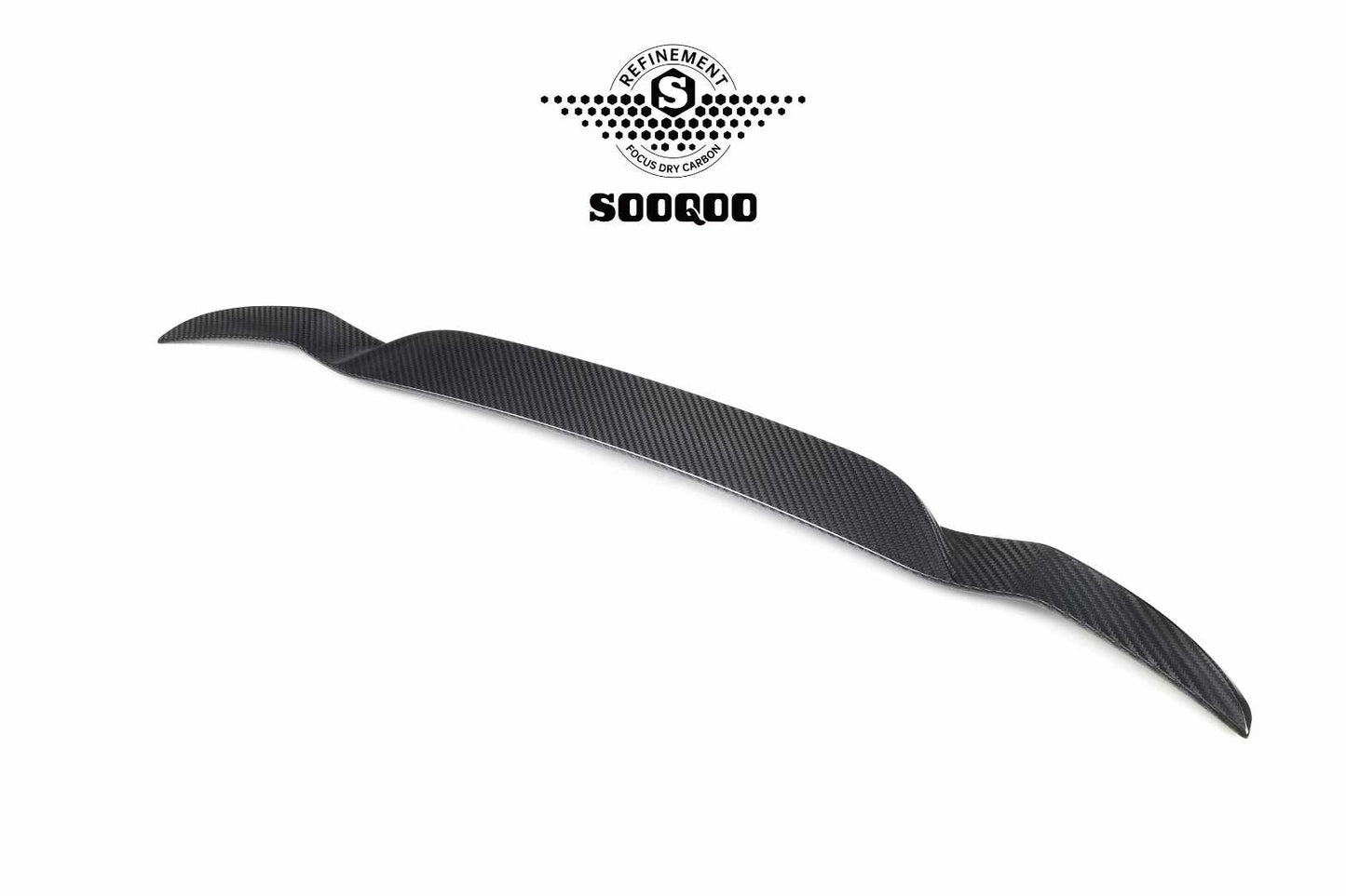 SOOQOO - BMW IX3 G08 DRY CARBON REAR TOP SPOILER - Aero Carbon UK