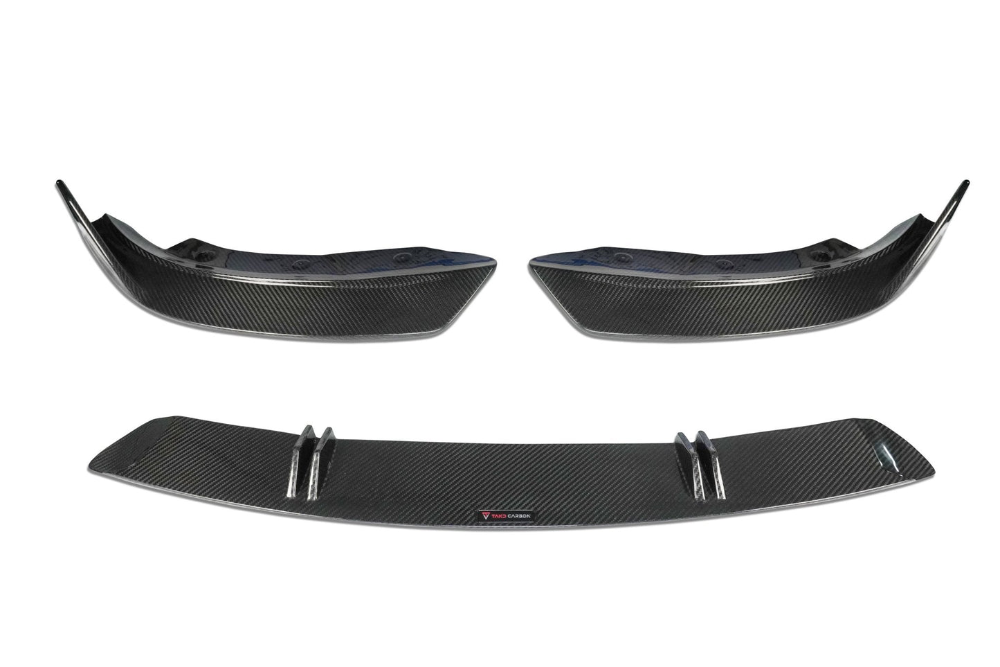 TAKD - TESLA MODEL 3 DRY CARBON FIBRE FRONT LIP - Aero Carbon UK